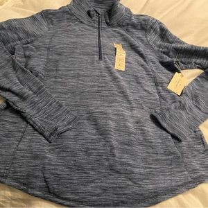 NWT 1/4 zip fleece women’s large